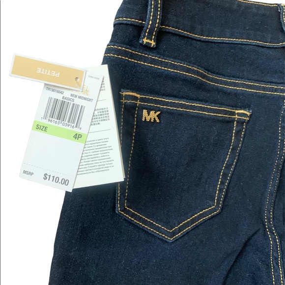 NWT - Michael Kors, size 4 Selma straight, high rise, slim fit - Picture 2 of 6